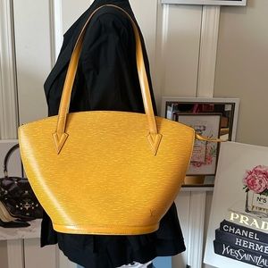 LOUIS VUITTON EPI SAINT JACQUES YELLOW AS IS
